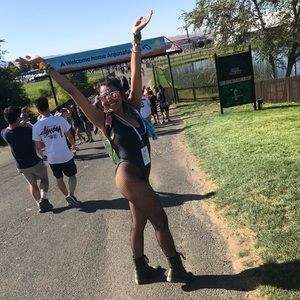 Black Holographic Bodysuit